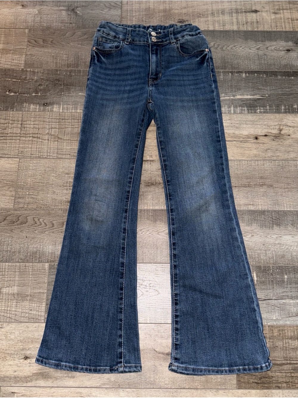 Jordache girls Dark Blue Flared Jeans size 10